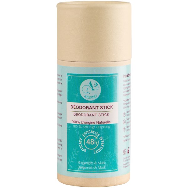 Alepeo Deodorant Stick Eco, 50 g, Bergamote & Musk
