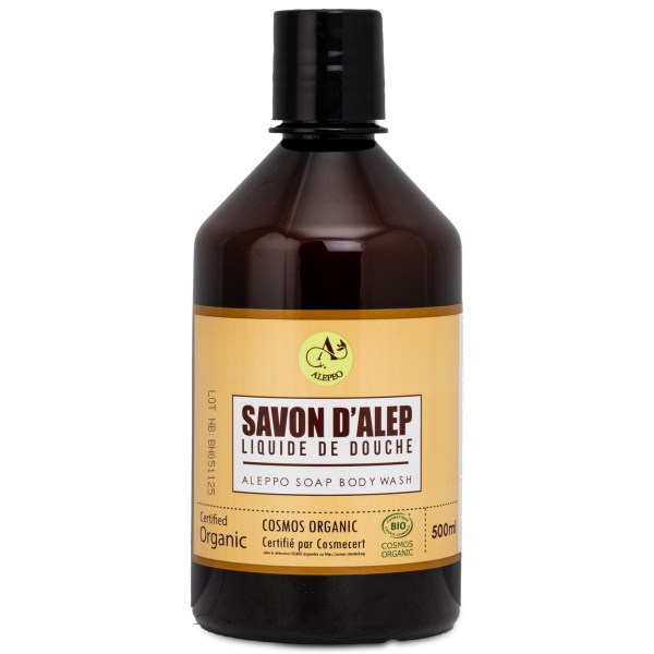 Alepeo Flytande Bodywash Natural Eco 5 % Lagerbärsolja, 500 ml