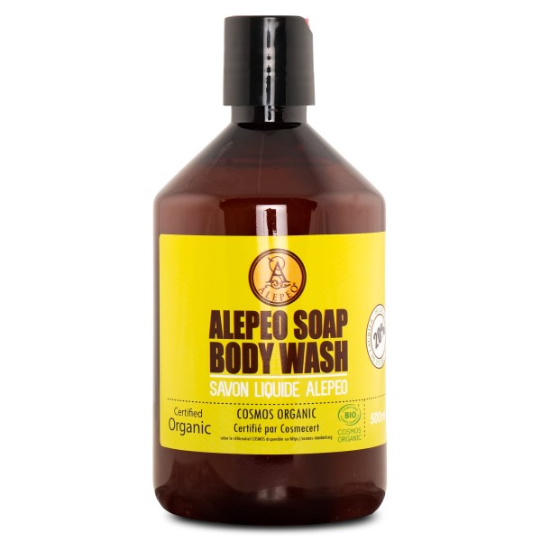Aleppo Flytande Bodywash Natural Eco 20 % Lagerbärsolja, 500 ml