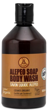 Miniatyrbild Aleppo Flytande Bodywash Natural Eco 40 % Lagerb�rsolja, 500 ml