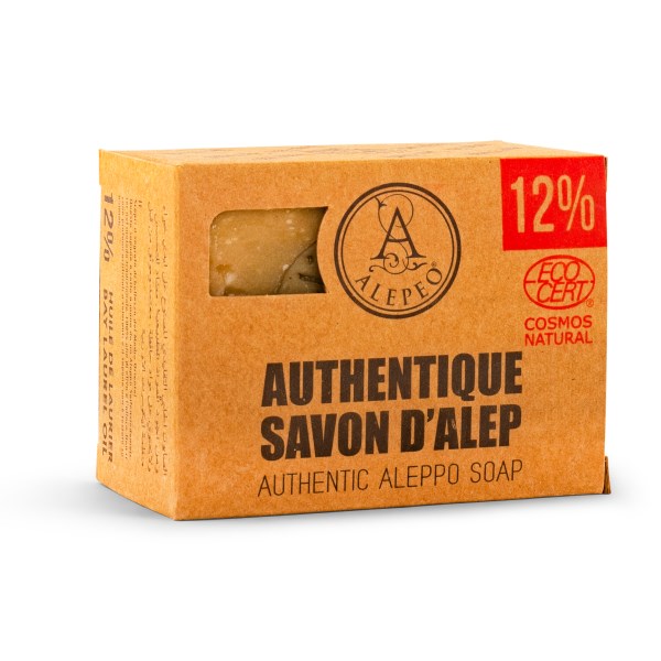 Aleppotvål 12% 200 g