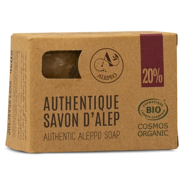 Aleppotvål 20%, 200 g