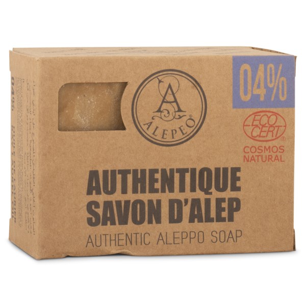Aleppotvål 4%, 200 g