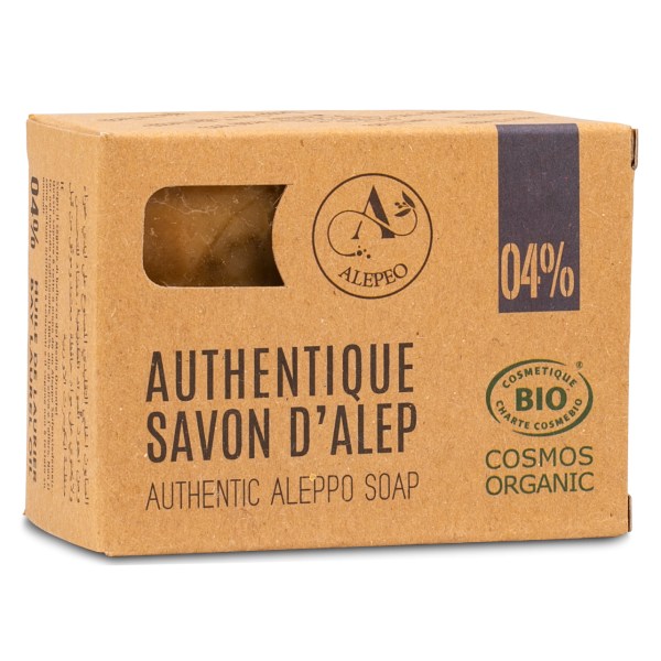 Alepeo Aleppotvål 4%, 200 g