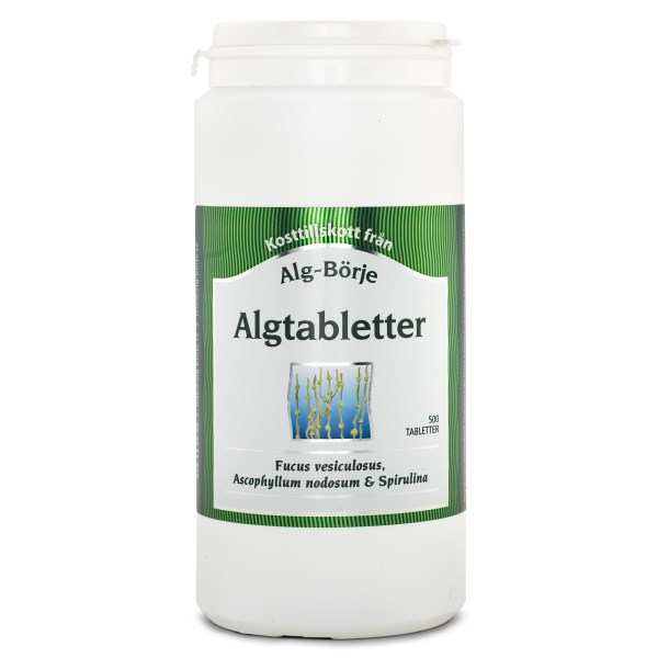 Alg-Börje Algtabletter, 500 tabl