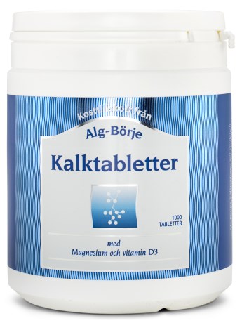 Miniatyrbild Alg-Brje Kalktabletter, 1000 tabl