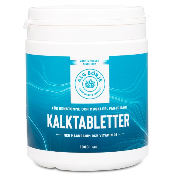Alg-Börje Kalktabletter, 1000 tabl