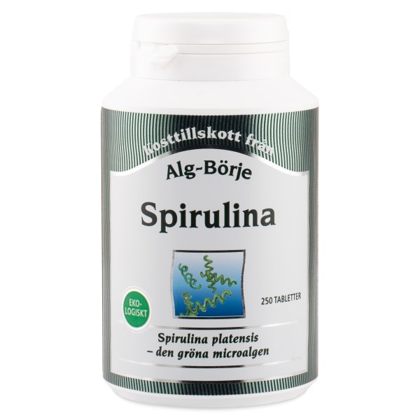 Alg-Börje Spirulina Eko, 250 tabl