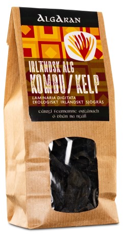 Miniatyrbild Algaran Irlndsk Kelp/Kombu Raw & Eko, 40 g