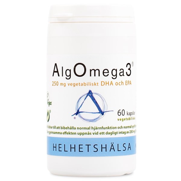 Helhetshälsa AlgOmega3, 60 kaps