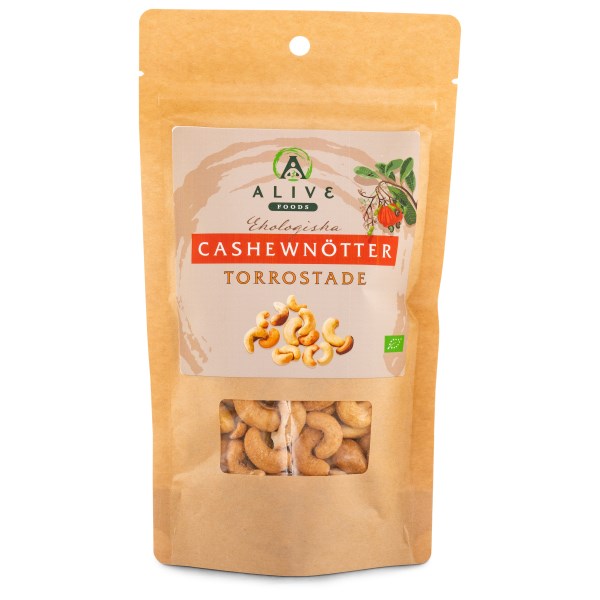 Alive Foods Cashew Torrostad &amp; Saltad Eko 200 g