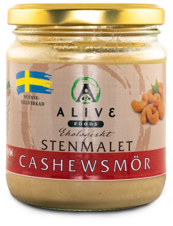 Miniatyrbild Alive Foods Stenmalet Cashewsmr Eko, 260 g