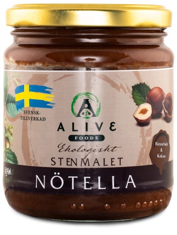 Miniatyrbild Alive Foods Stenmalet Ntella Eko, 260 g