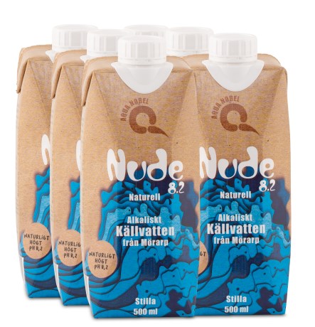 Miniatyrbild Alkalist kllvatten Nude 500ml, Naturell, 6-pack