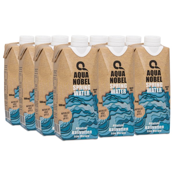 Alkalist källvatten Nude 500ml, Naturell, 12-pack