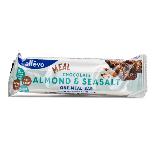 Allevo One Meal Bar Almond &amp; Seasalt 1 st