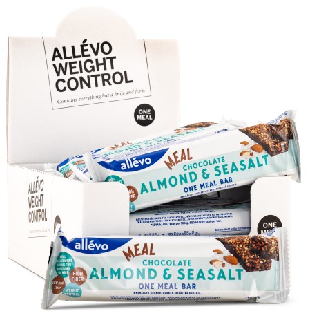 Miniatyrbild Allevo One Meal Bar, Almond & Seasalt, 20-pack