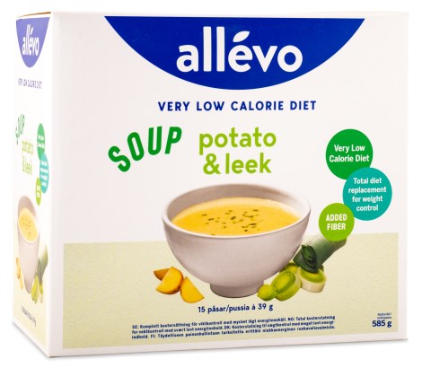 Miniatyrbild Allevo VLCD Soup, Potatis-purjol�k, 15 portioner