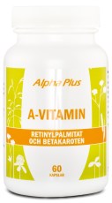 Miniatyrbild Alpha Plus A-vitamin, 60 kaps