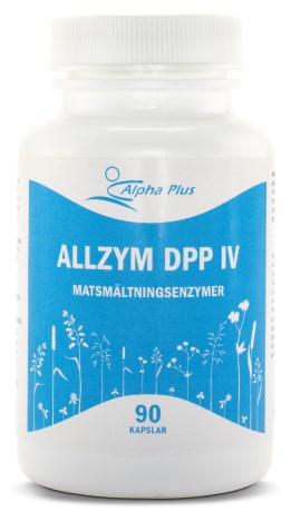 Miniatyrbild Alpha Plus Allzym DPP IV, 90 kaps