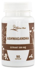 Miniatyrbild Alpha Plus Ashwagandha 300 mg, 90 kaps