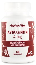 Miniatyrbild Alpha Plus Astaxantin 4 mg, 60 kaps