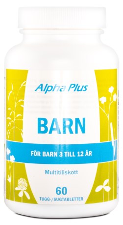 Miniatyrbild Alpha Plus BarnVital, 60 tabl