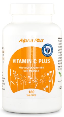 Miniatyrbild Alpha Plus HMA Vitamin C Plus, 180 kaps