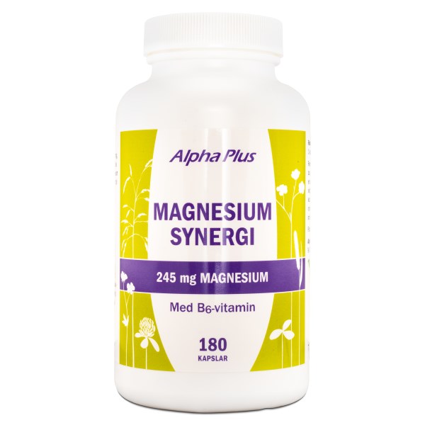 Alpha Plus Magnesium Synergi 180 kaps Alpha Plus Magnesium Synergi 180 kaps