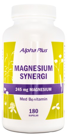 Miniatyrbild Alpha Plus Magnesium Synergi, 120 kaps