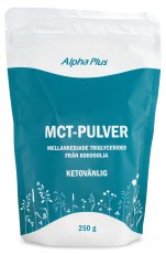 Miniatyrbild Alpha Plus MCT-pulver, 250 g