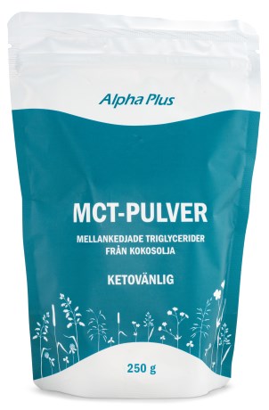 Miniatyrbild Alpha Plus MCT-pulver, 250 g