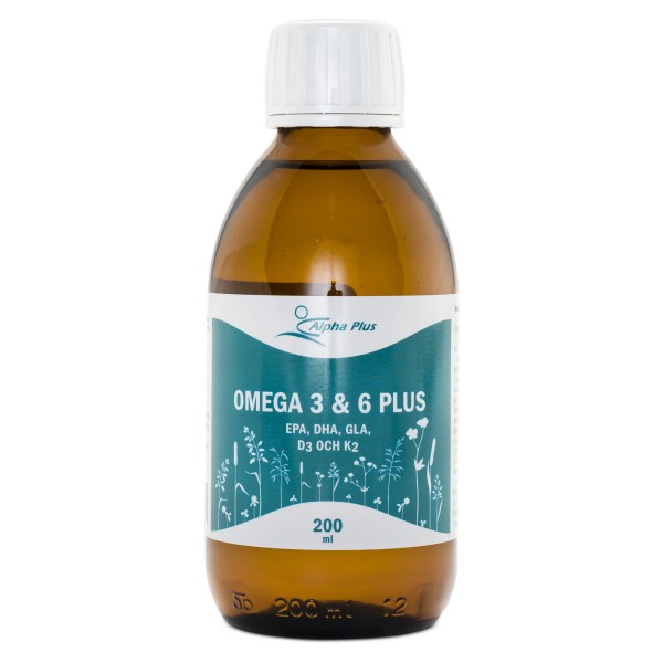 Alpha Plus Omega 3 & 6 Plus 200 ml