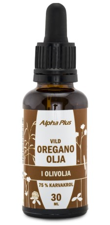 Miniatyrbild Alpha Plus Oreganoolja, 30 ml