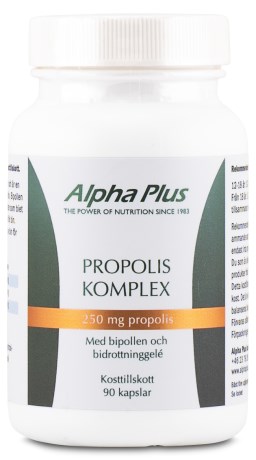 Miniatyrbild Alpha Plus Propoliskomplex, 90 kaps