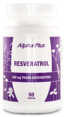 Miniatyrbild Alpha Plus Resveratrol, 60 kaps