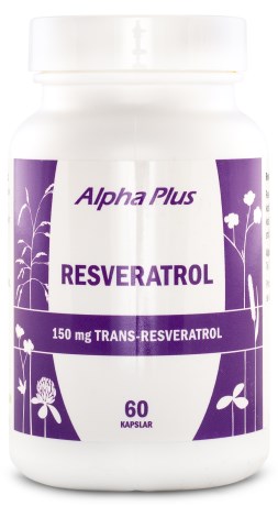 Miniatyrbild Alpha Plus Resveratrol, 60 kaps