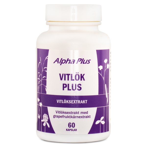 Alpha Plus Vitlök Plus 60 kaps Alpha Plus Vitlök Plus 60 kaps