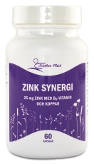 Miniatyrbild Alpha Plus Zink Synergi, 60 kaps