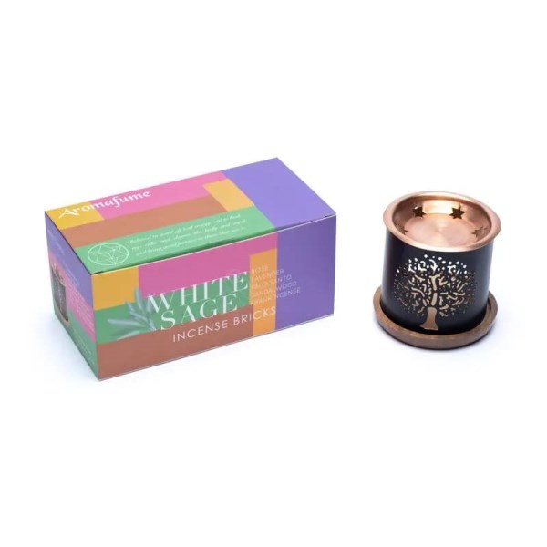 AromaFume Startkit Rökelselampa 6st Rökelsebrickor, 1 paket