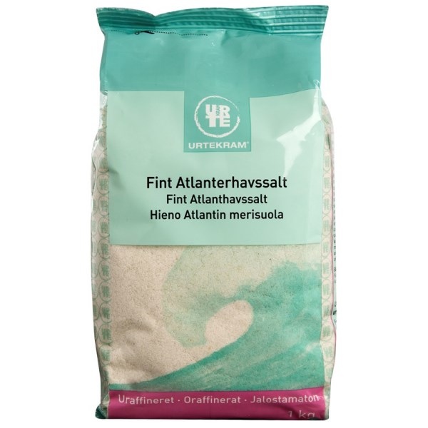 Urtekram Fint Atlanthavssalt 1 kg