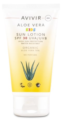 Miniatyrbild Avivir Aloe Vera Kids Sun Safe 30, 150 ml