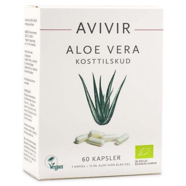 Avivir Aloe Vera Kosttillskott Kapslar 60 kaps