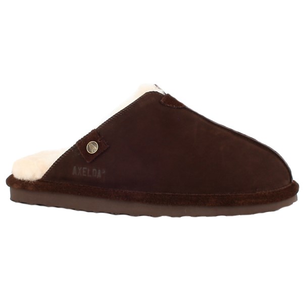 Axelda Tofflor Åbo Herr, 42, Dark Brown/Creme