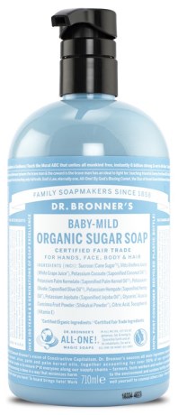 Miniatyrbild Baby-Mild Organic Sugar Soap, 710 ml
