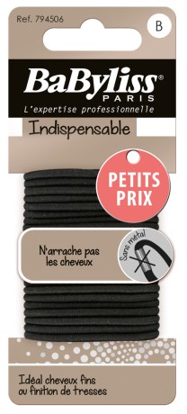 Miniatyrbild BaByliss Svart H�rsnodd 22- pack , 1 st