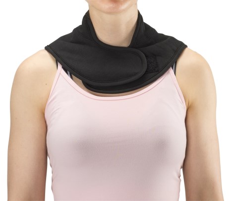 Miniatyrbild Back on Track Nackskydd Kardborre, M, Black