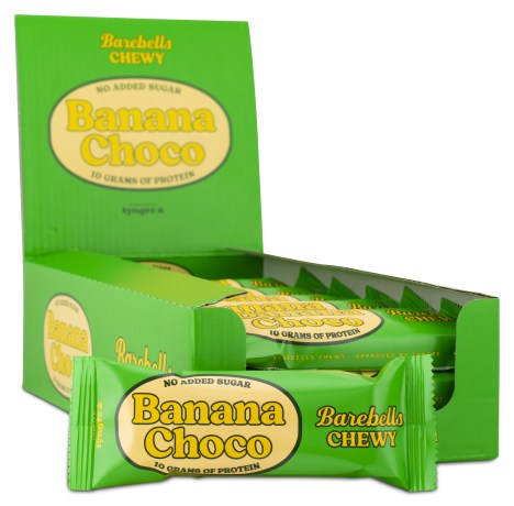 Miniatyrbild Barebells Chewy, Banan Choco, 18-pack