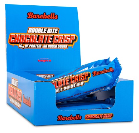 Miniatyrbild Barebells Double Bites, Chocolate Crisp, 12-pack