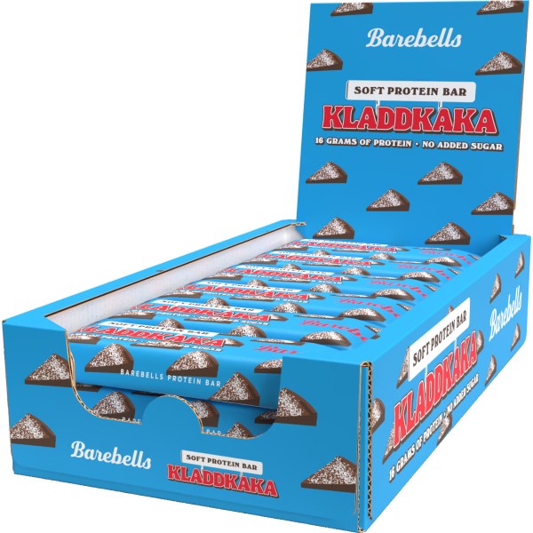 Barebells Soft Protein Bar, Kladdkaka, 12-pack